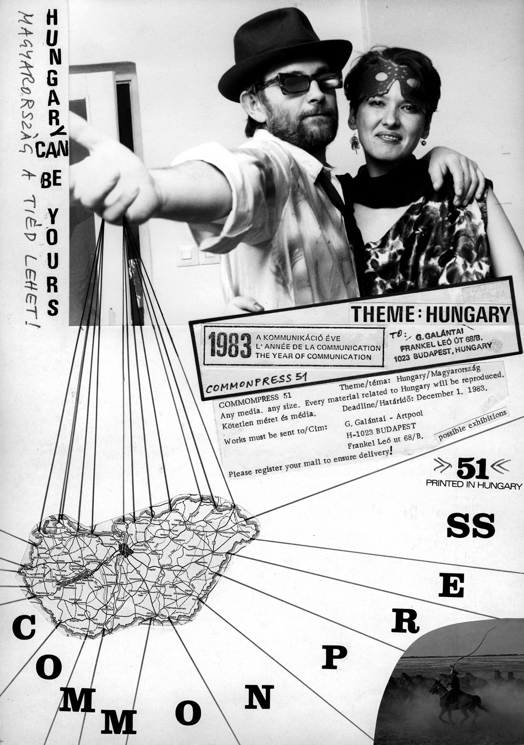 Collection of Artpool Art Research CenterGraphic design and realization: Gy&ouml;rgy Gal&aacute;ntai / Artpool